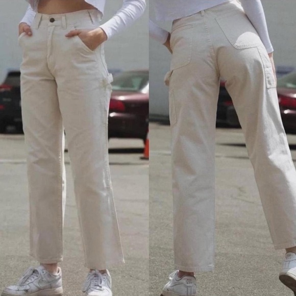 Brandy Melville Cream Trousers - Picture 1 of 6